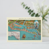 Newport Harbour Note Card, 3.5" x 5" Postkarte (Stehend Vorderseite)