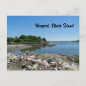 Newport, Insel Rhode Postkarte (Vorderseite)