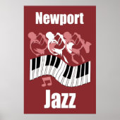 Newport jazz poster (Vorne)