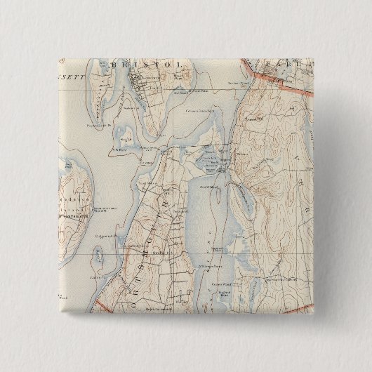 Newport Landkreis, Rhode Island Button (Vorderseite)