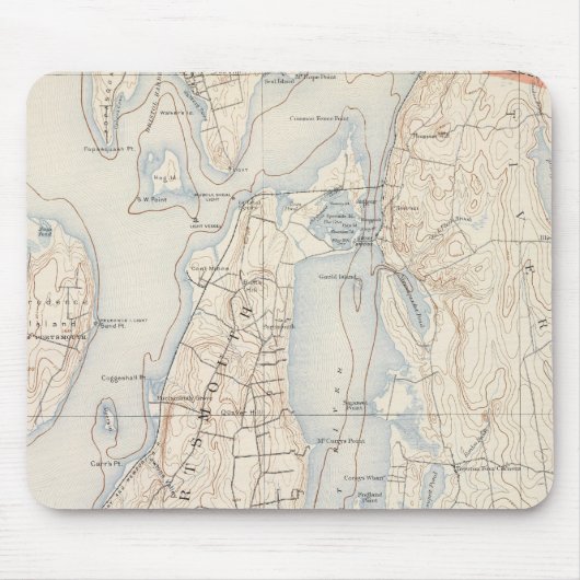Newport Landkreis, Rhode Island Mousepad (Vorne)