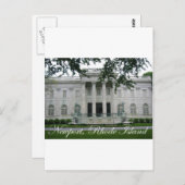 Newport Mansion Postkarte (Vorne/Hinten)
