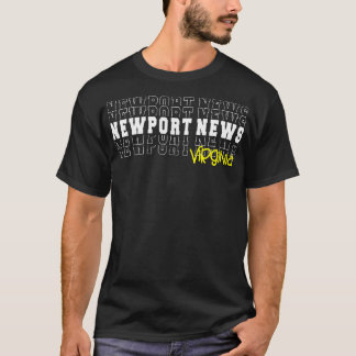 Newport News Stadt Virginia Newport News VA T-Shirt
