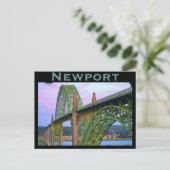 Newport (OR) Postkarte (Stehend Vorderseite)