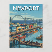 Newport Oregon-Küste