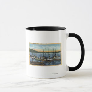 Newport, Oregon - Lachsfischerei in Yaquin Tasse