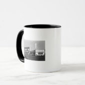 Newport, Oregon View Bay Way Caf � Foto Tasse (Vorderseite Links)