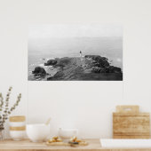 Newport, Oregon Yaquina Leuchtturm vom Golf Poster (Küche)