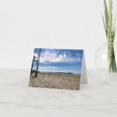 Newport Pier, Newport Beach, Kalifornien Dankeskarte (Vorderseite)