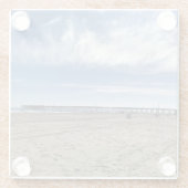 Newport Pier, Newport Beach, Kalifornien Glasuntersetzer (Rückseite)