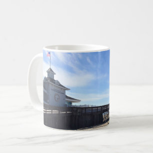 Newport Pier, Newport Beach, Kalifornien Kaffeetasse