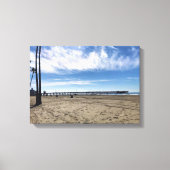 Newport Pier, Newport Beach, Kalifornien Leinwanddruck (Vorderseite)