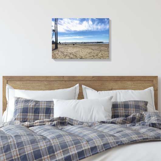 Newport Pier, Newport Beach, Kalifornien Leinwanddruck (Insitu (Schlafzimmer))