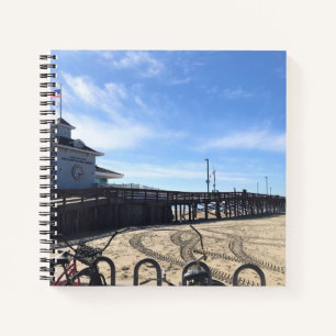 Newport Pier, Newport Beach, Kalifornien Notizblock