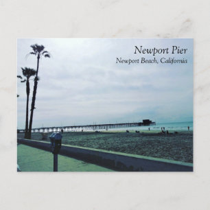 Newport Pier, Newport Beach, Kalifornien Postkarte