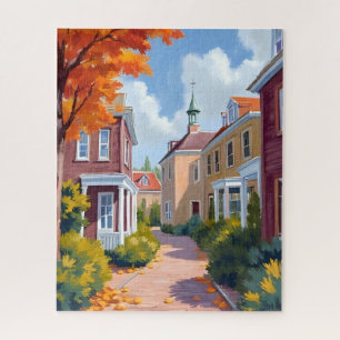 Newport Rhode Island Aquarell Puzzle