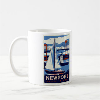 Newport Rhode Island Coffee Tasse - Größe 11oz