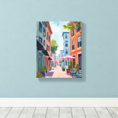 Newport Rhode Island Gemälde Leinwanddruck (Insitu (Holzboden))