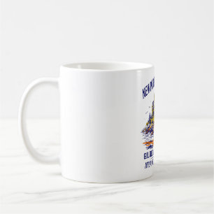 Newport Rhode Island Gilded Age Herrenhäuser Segel Kaffeetasse