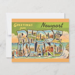 Newport Rhode Island Grußkarte Postkarte