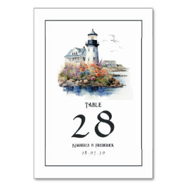 Newport, Rhode Island Hochzeit in Urlaubsort Tischnummer