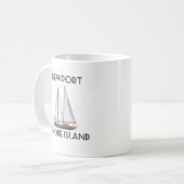 Newport Rhode Island Kaffeetasse (Vorderseite Links)