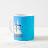 Newport Rhode Island Kaffeetasse (Vorderseite Links)
