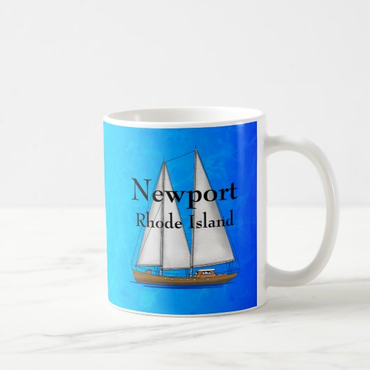 Newport Rhode Island Kaffeetasse (Rechts)