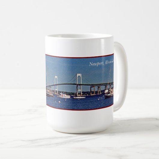 Newport, Rhode Island Kaffeetasse (VorderseiteRechts)