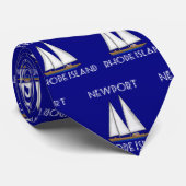 Newport Rhode Island Krawatte (Gerollt)
