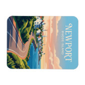 Newport Rhode Island Magnet (Horizontal)