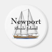 Newport Rhode Island Magnet (Vorne)