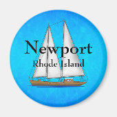 Newport Rhode Island Magnet (Vorne)