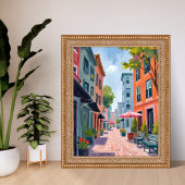 Newport Rhode Island Malerei Poster