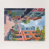 Newport Rhode Island Malerei Puzzle (Horizontal)
