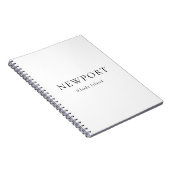 Newport Rhode Island Notebook  Notizblock (Rechte Seite)
