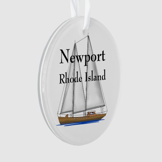Newport Rhode Island Ornament (Vorderseite)