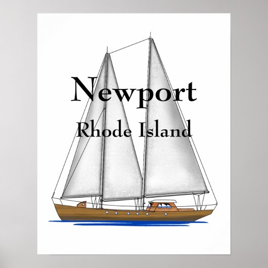 Newport Rhode Island Poster (Vorne)