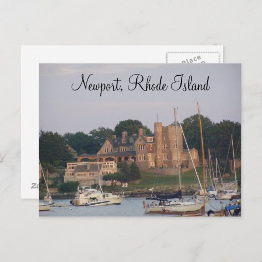 Newport, Rhode Island Postkarte (Vorne/Hinten)