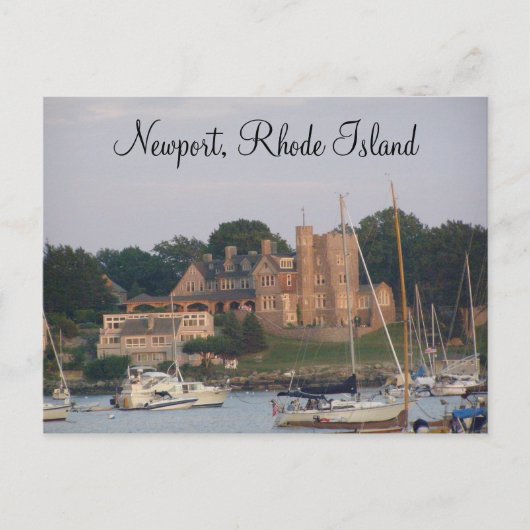 Newport, Rhode Island Postkarte (Vorderseite)