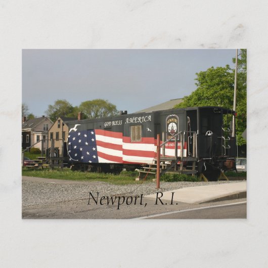 Newport, Rhode Island Postkarte (Vorderseite)