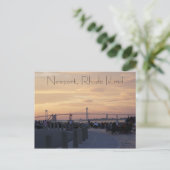 Newport, Rhode Island Postkarte (Stehend Vorderseite)