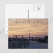 Newport, Rhode Island Postkarte (Vorne/Hinten)