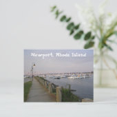 Newport, Rhode Island Postkarte (Stehend Vorderseite)
