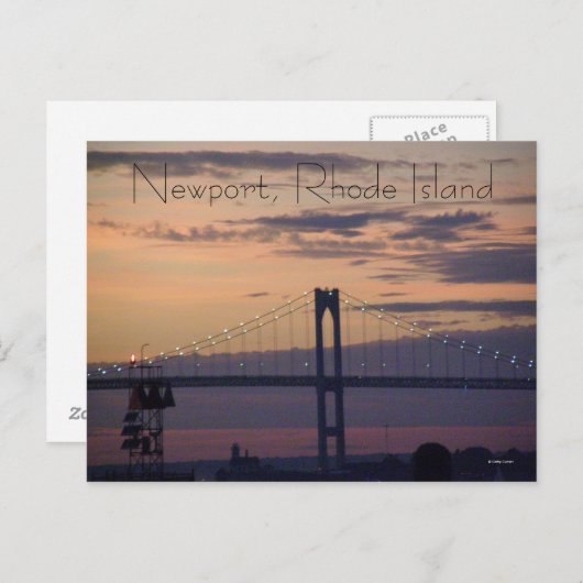 Newport, Rhode Island Postkarte (Vorne/Hinten)