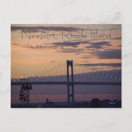 Newport, Rhode Island Postkarte (Vorderseite)