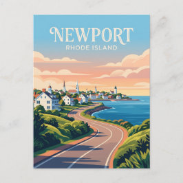 Newport Rhode Island Postkarte
