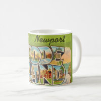 Newport Rhode Island Postkarten-Tasse