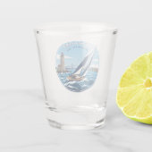 Newport Rhode Island Schnapsglas (Rückseite)