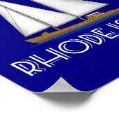 Newport Rhode Island Segeln Poster (Ecke)